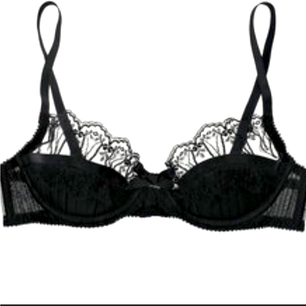 Agent Provocateur black lace bra 36C